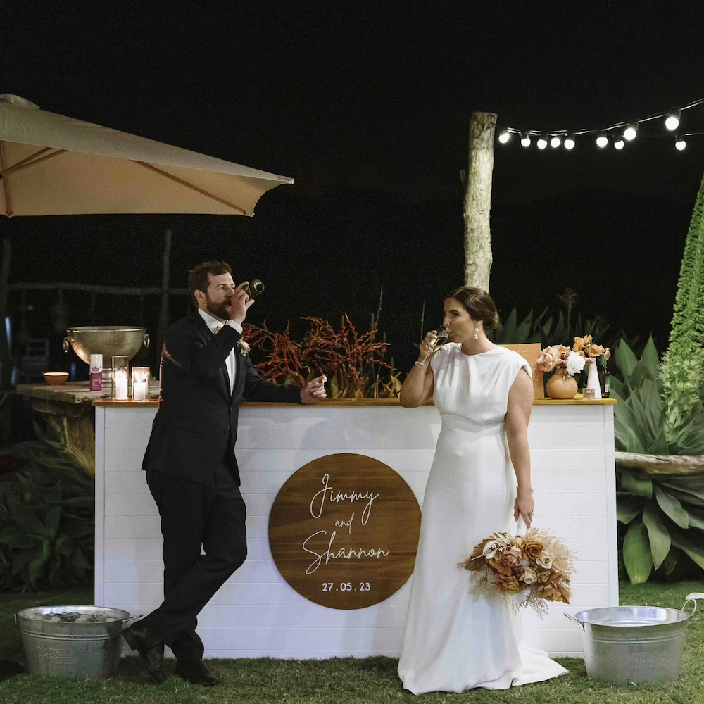 Mikaela and Ben’s wedding at The Salty Lime Co